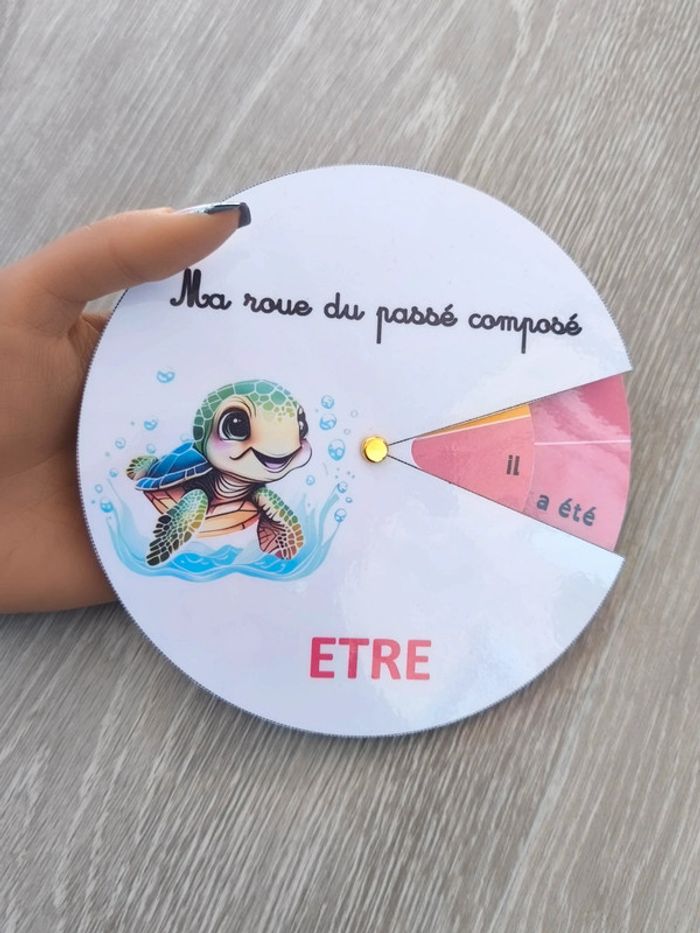 Roue du verbe avoir au passé composé - photo numéro 2