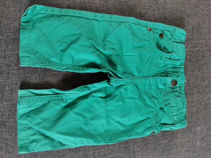 Pantalon vert 6 mois - photo numéro 2