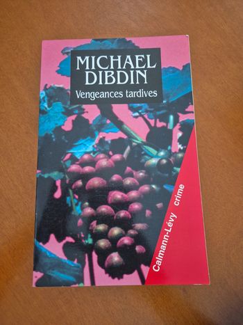Livre vengeances tardives de michael dibdin