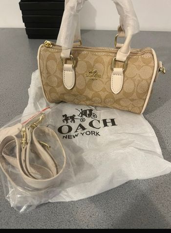 Sac coach à bandoulière