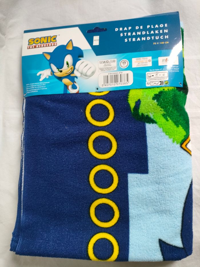 Serviette de bain Sonic - photo numéro 3