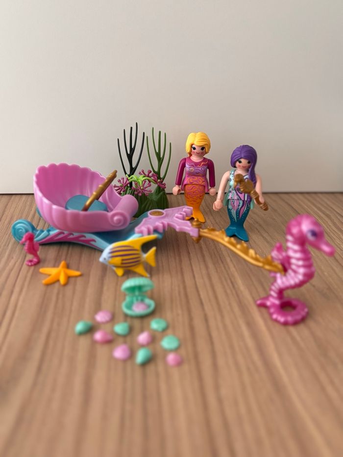 70033 - Playmobil StarterPack - Sirènes avec carrosse - photo numéro 4