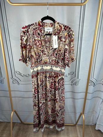 Robe longue Bordeaux Ba&sh XS / 0 Neuve