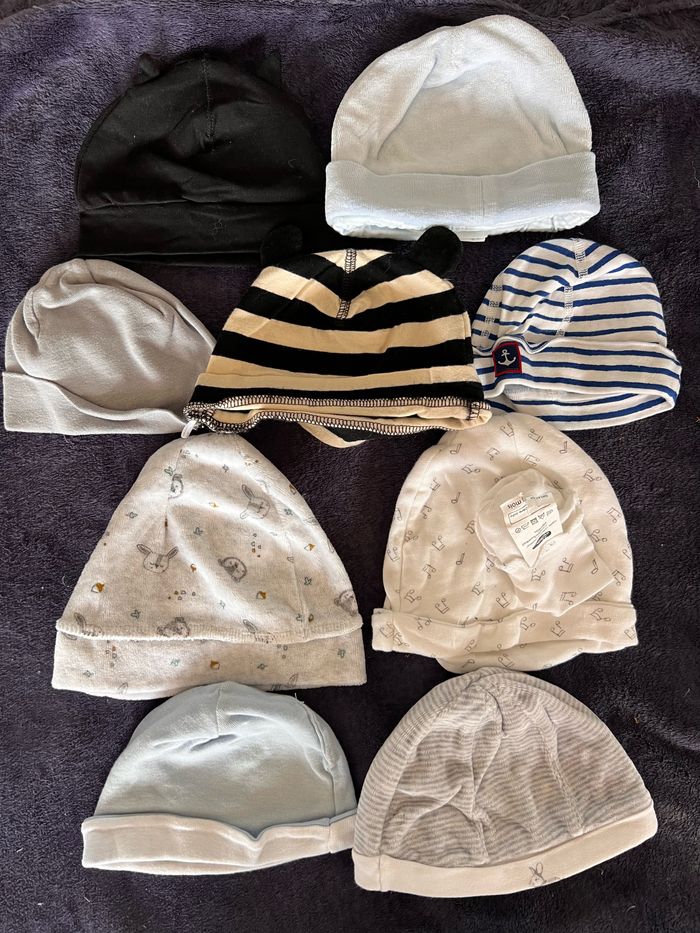 Lot de bonnet