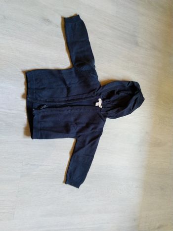 Gilet zippé 6 mois