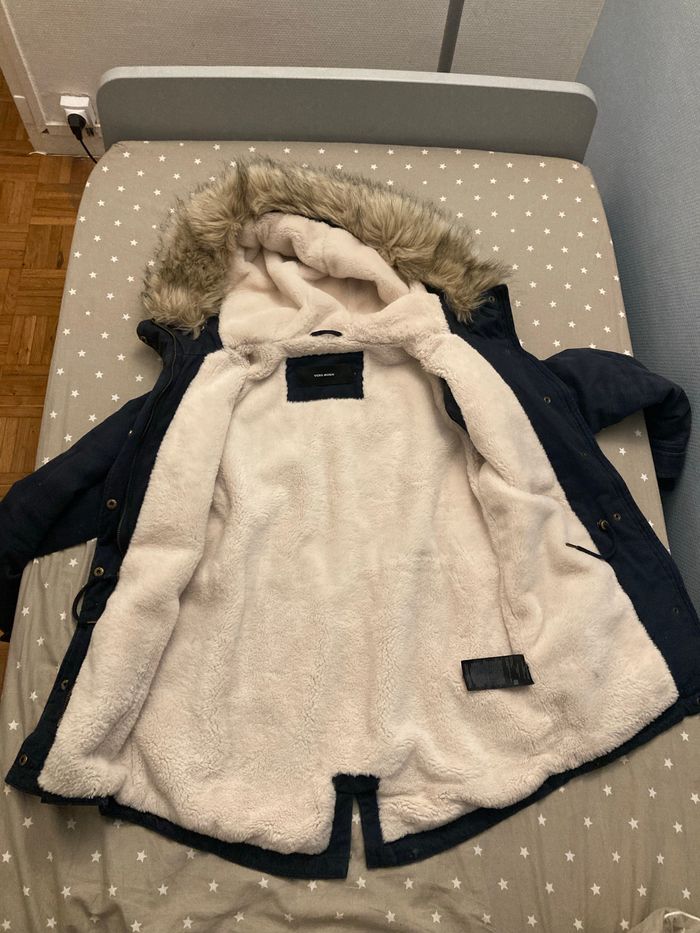 Parka Vero Moda t S bleu marine - photo numéro 2