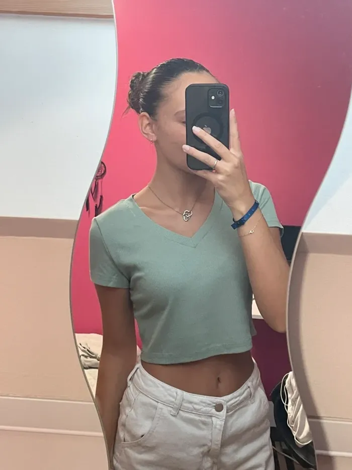 Lot crop top manches courtes - photo numéro 5