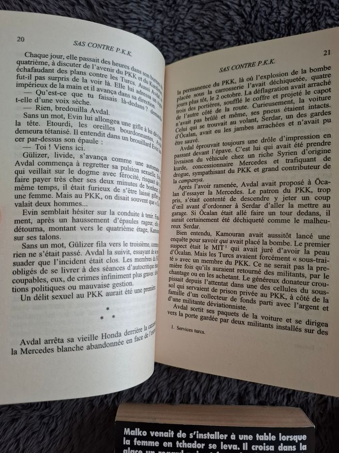 Lot de 5 romans policiers de Gérard De Villiers en bon état - photo numéro 3