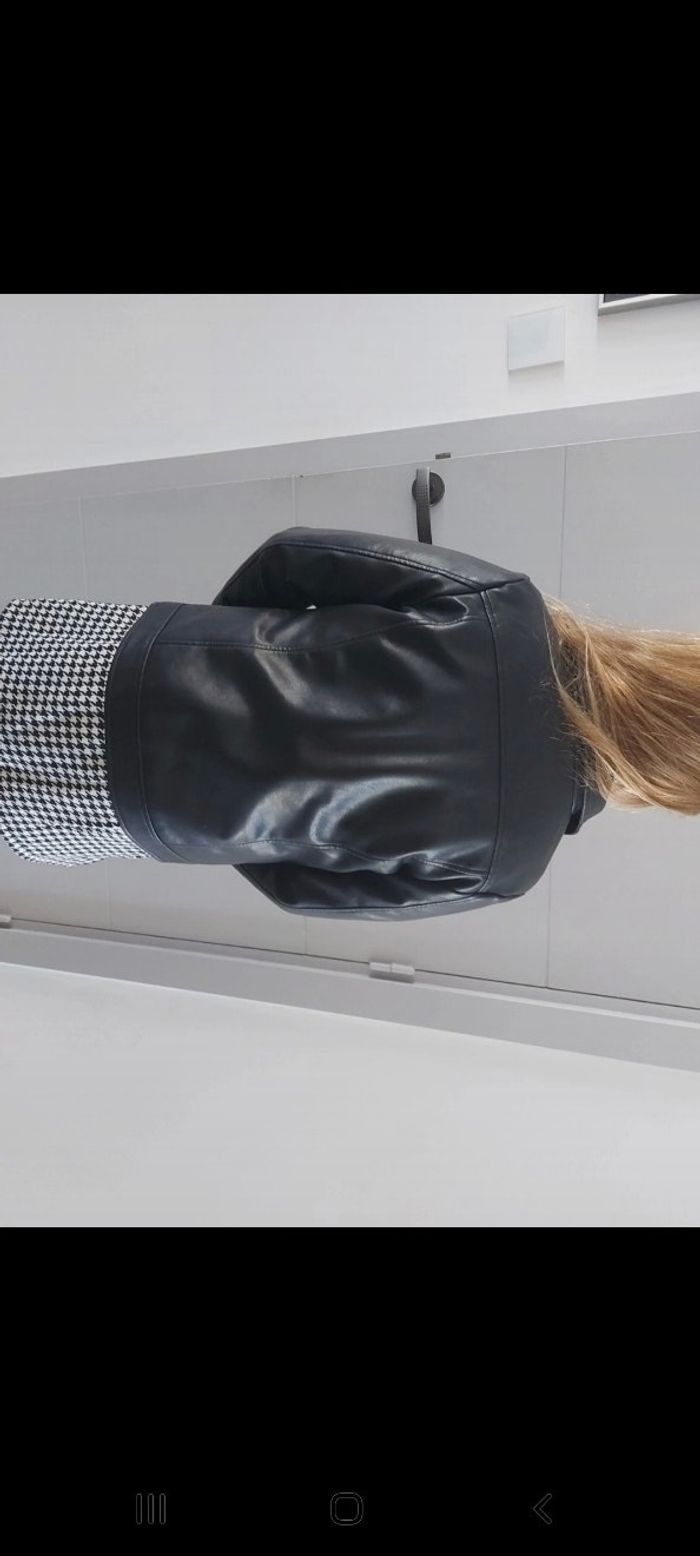 Veste simili cuir fille - photo numéro 2