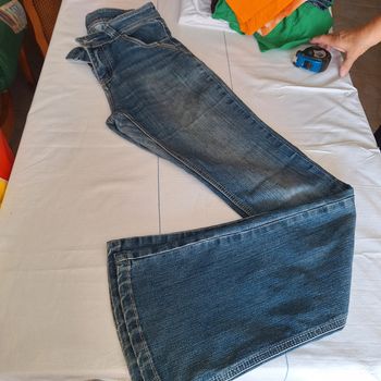 Jeans slim pâte deff