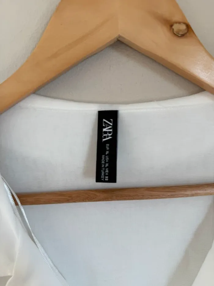 Chemise Zara blanche - photo numéro 4
