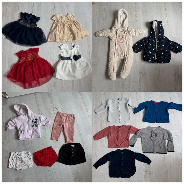 (Gros) lot vêtements bébé fille 9 mois très bon etat - photo numéro 3
