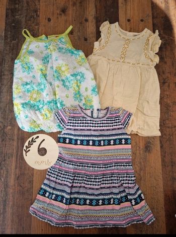 Lot de 3 robes