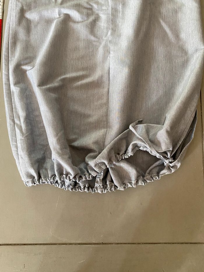 Jupe longue La City gris bleu clair taille 36 - photo numéro 7