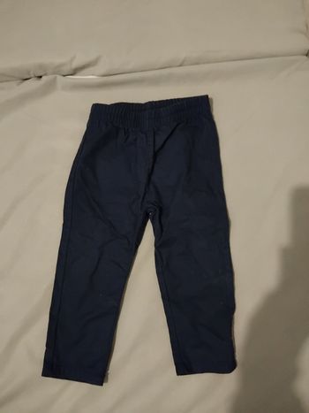 Pantalon bleu foncé 12 mois