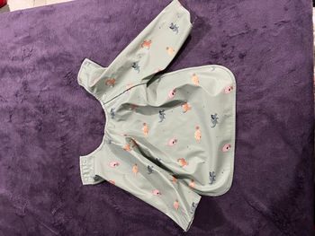 Bavoir tablier bébé garçon taille 6-12 mois