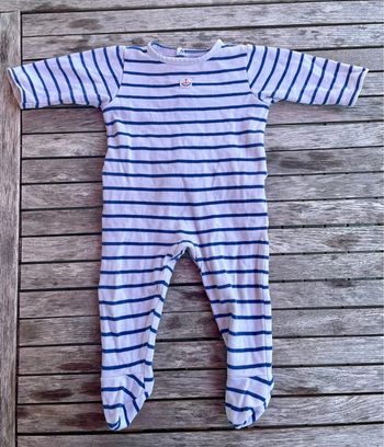Pyjama marinière 9 mois