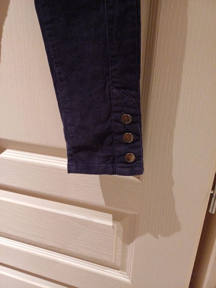 Pantalon velours sergent major 8 ans - photo numéro 2