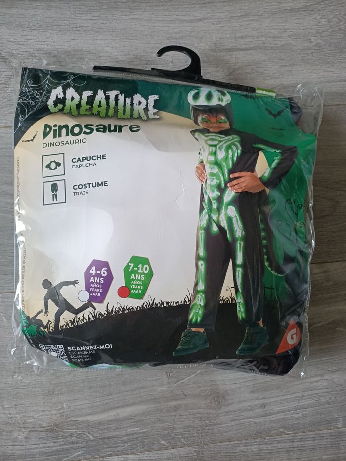 Costume dinosaure squelette - photo numéro 2