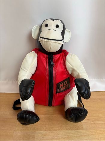 Sac à dos peluche singe 🐒