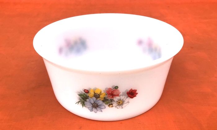 Années 1960  Saladier  Arcopal France Décor Anémones - photo numéro 8