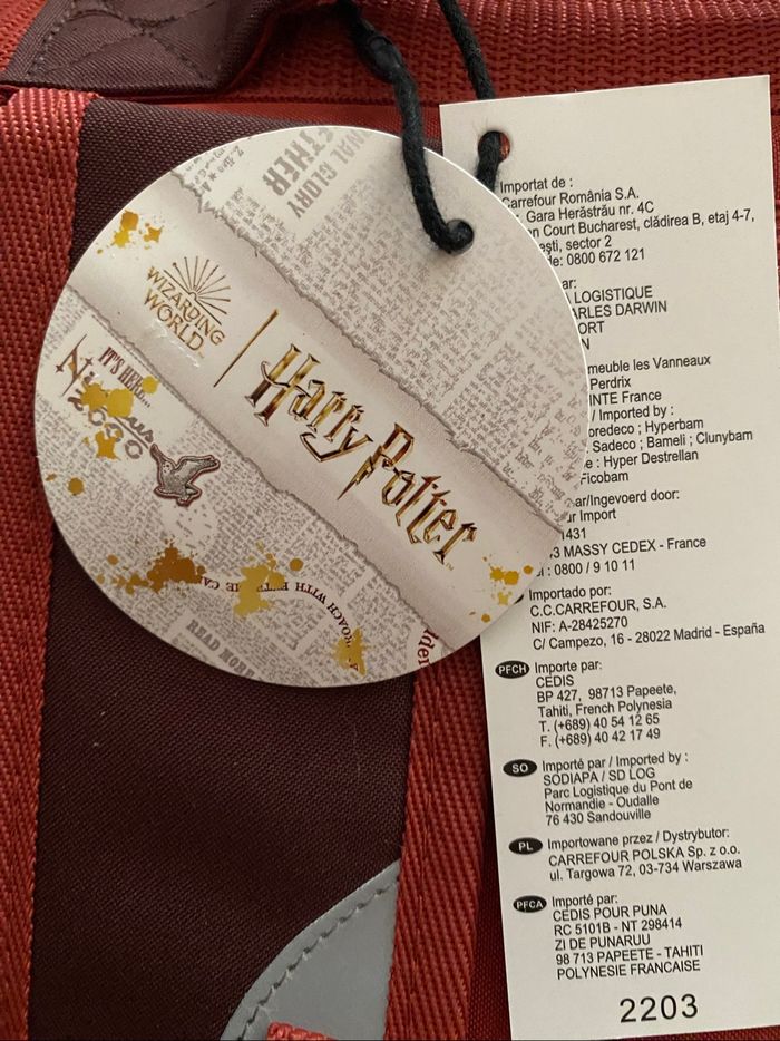 Cartable Harry Potter - photo numéro 3