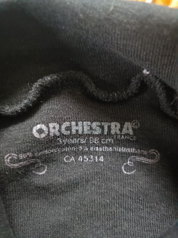 Tee-shirt col roulé orchestra 3ans - photo numéro 2
