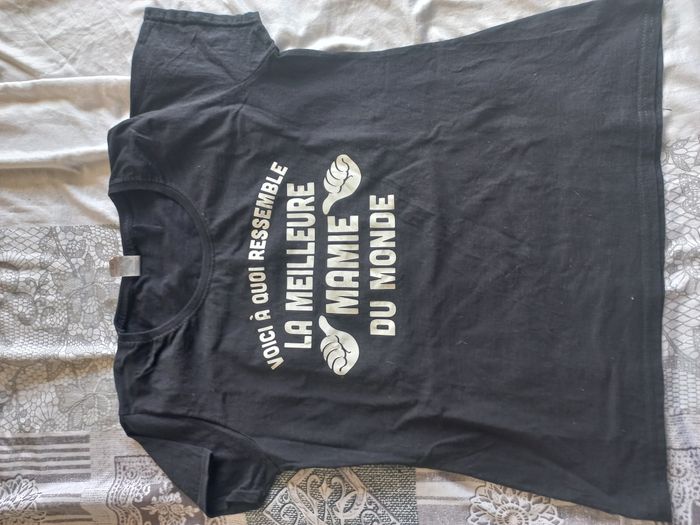 vends tee shirt message XL