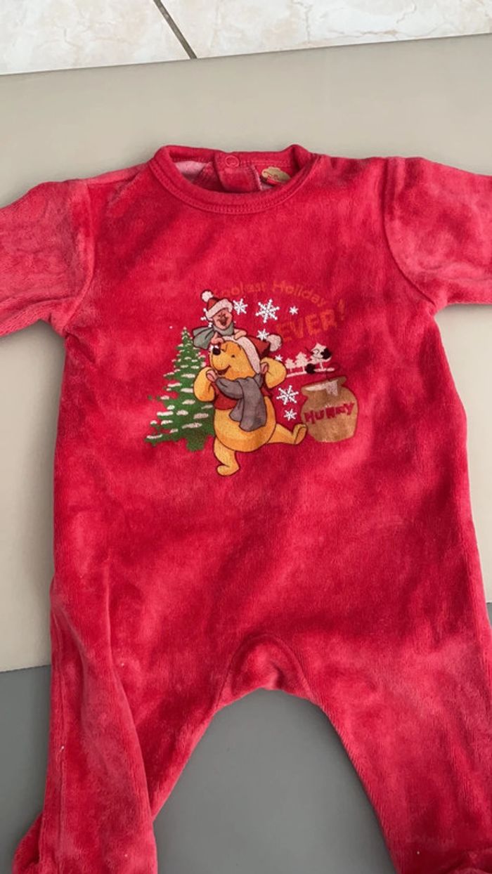 Ensemble mixte Noël 1 mois Winnie l’ourson - photo numéro 2