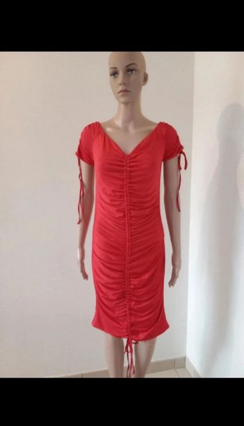 Mini robe rouge 