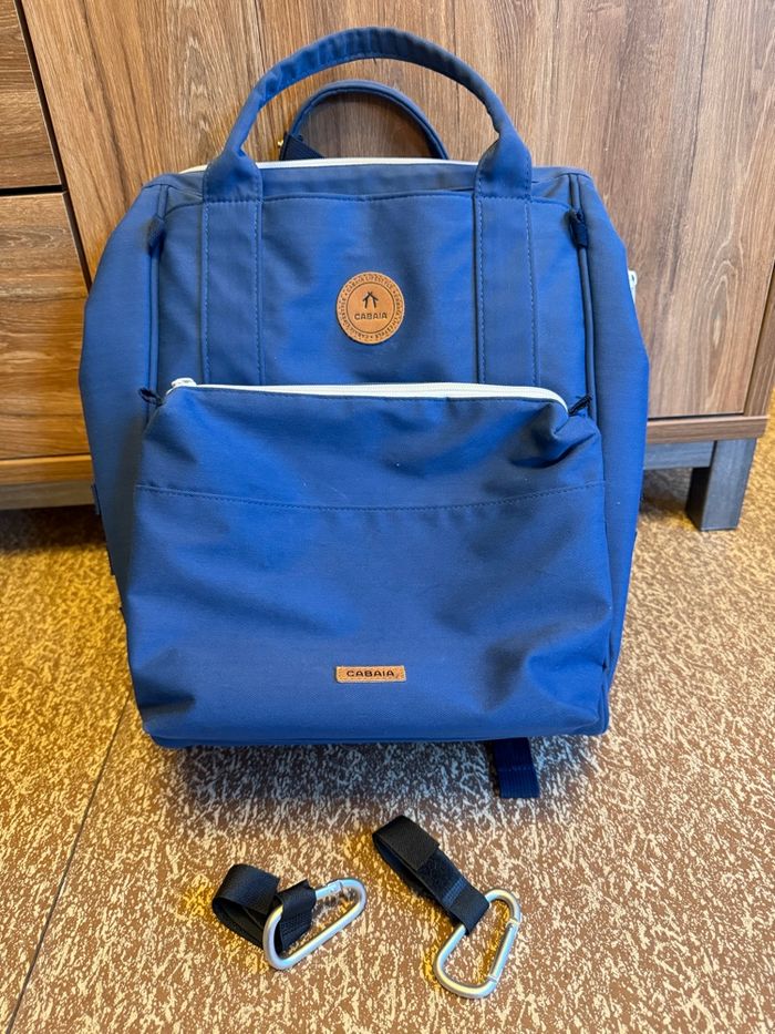 Sac à langer Cabaia Chambery bleu