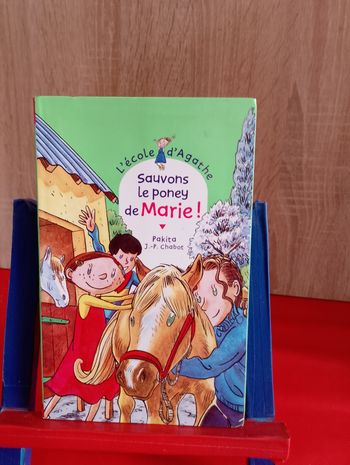 Sauvons le poney de Marie, L'école d'Agathe, Tome 28