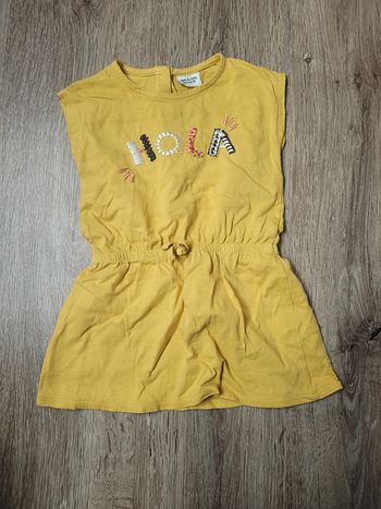 robe jaune "hola" 24 mois