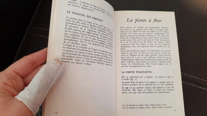Livre " Je reconnais les fleurs, plaines et collines, de Michelle Lorrain. - photo numéro 9