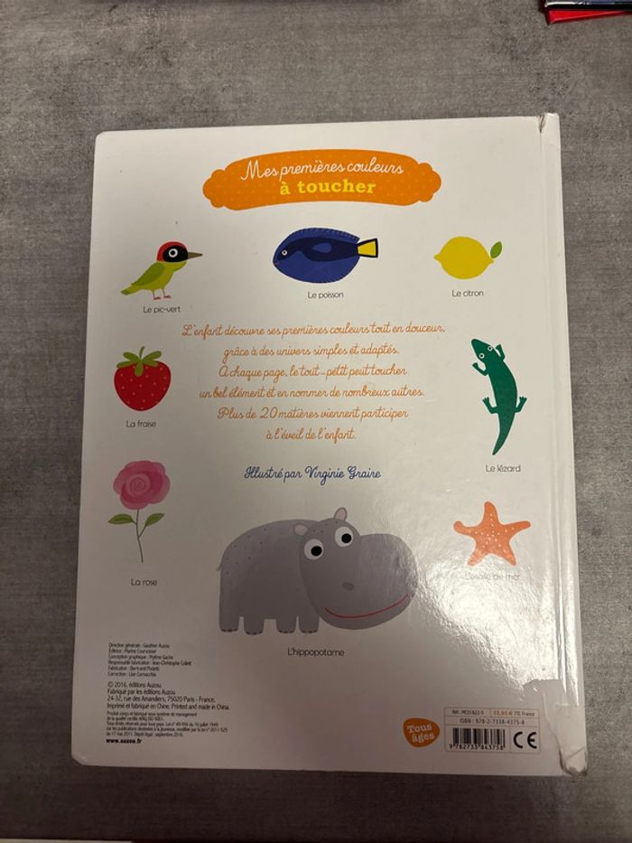 Livre mes premières couleurs à toucher - photo numéro 5