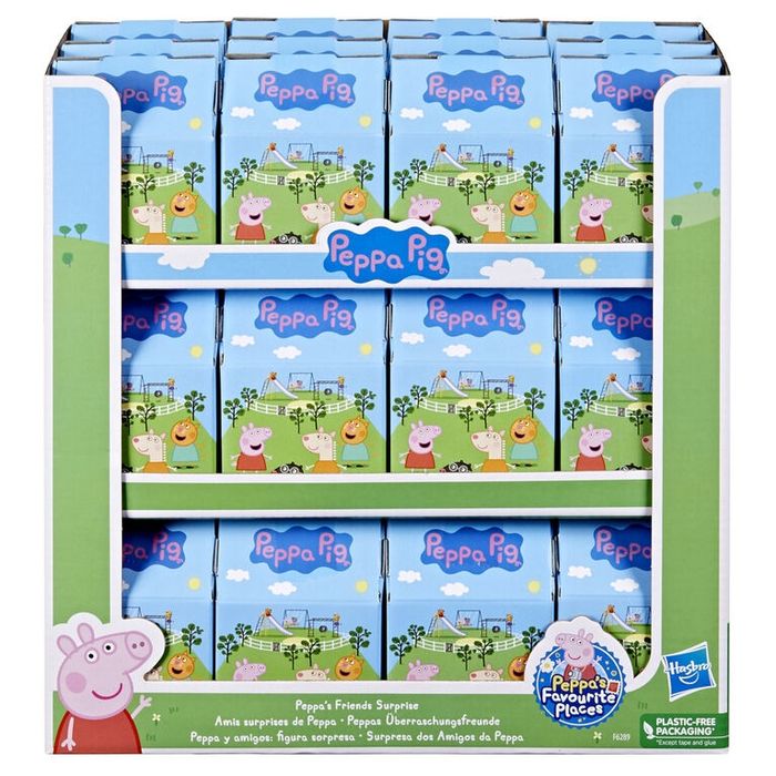 Lot de 6 petites maisons Peppa pig