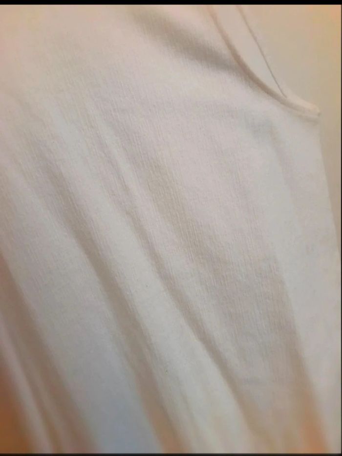Robe gauffrée blanche - photo numéro 2
