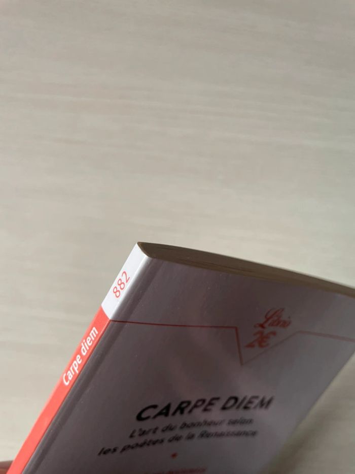 Livre Cape Diem, L’art du bonheur selon les poètes de la Renaissance - photo numéro 4