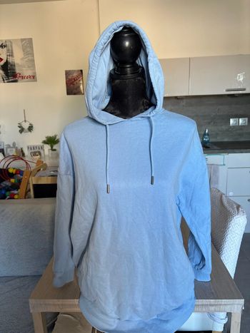 Sweat-shirt capuche long xs