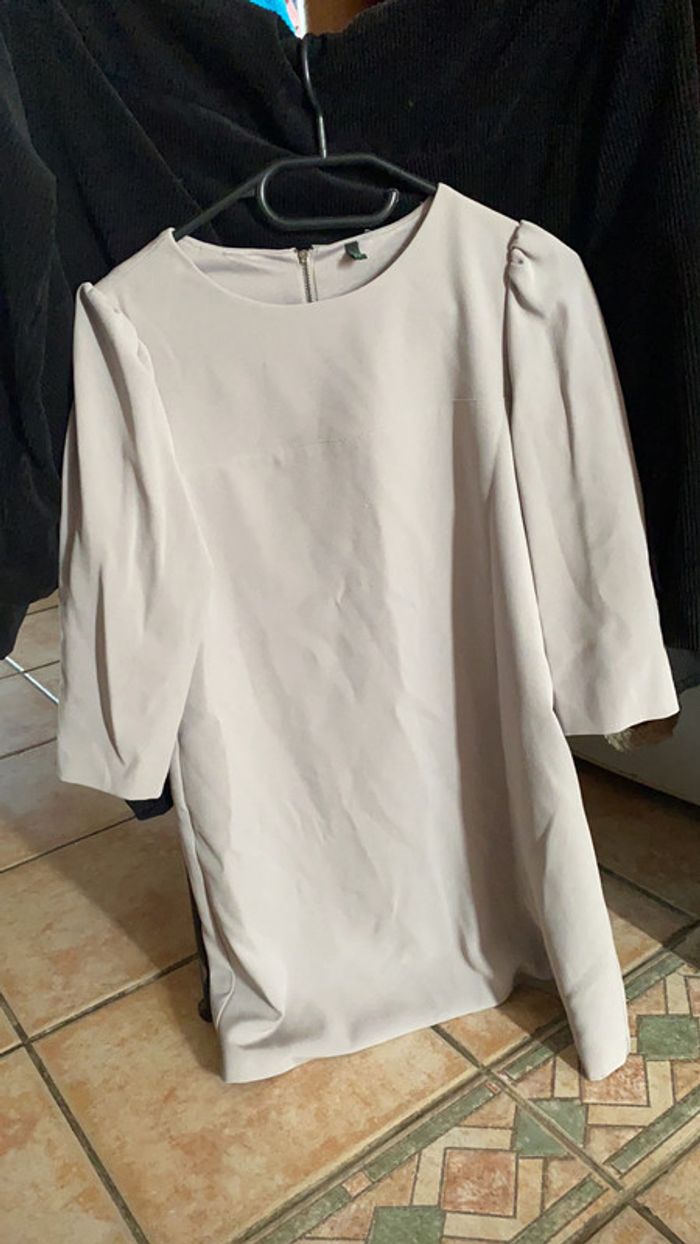 Robe courte manche 3/4