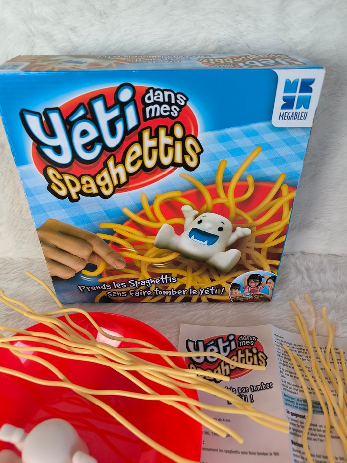 Jeu Yeti spaghettis