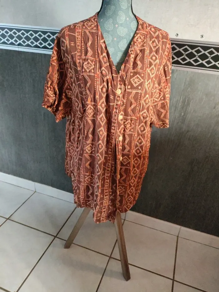 Chemise manche courte taille 54/56 - photo numéro 2