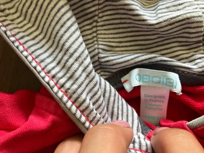 Lot veste zippé et pantalon orchestra 18m - photo numéro 2