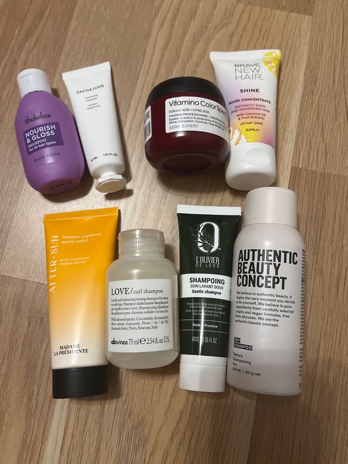 Lot shampooing et soin capillaire