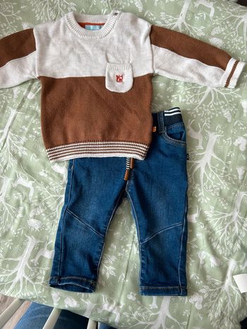 Ensemble pull + jeans