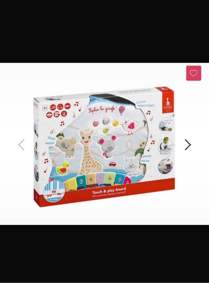 Mon premier tableau interactif Sophie la Girafe - photo numéro 2