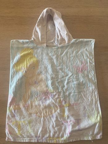 Serviette poncho de bain piscine