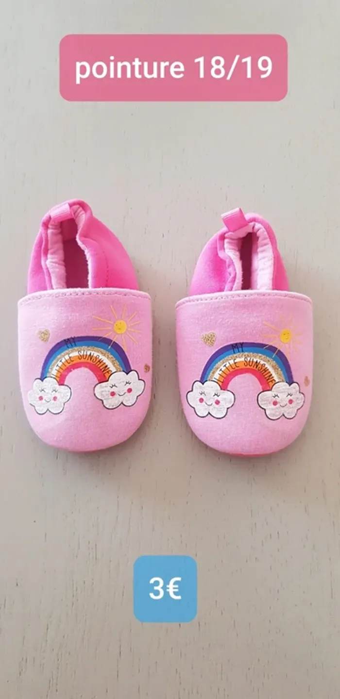 Chausson pointure 18/19