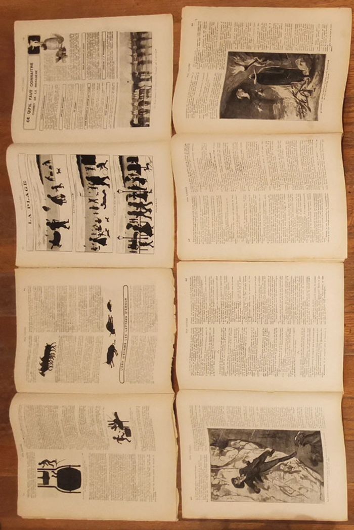 Lot de 4 anciens journaux Nos loisirs 1906 vintage - photo numéro 9