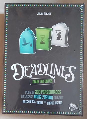 Deadlines - jeu de société sous emballage